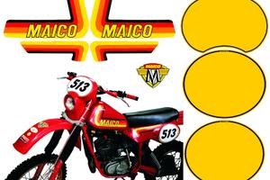 Kit adesivi Maico 1982