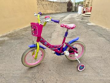 Bicicletta Minnie per bambina taglia 12