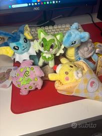 Lotto peluche pokemon center + tomy