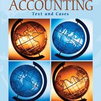 Accounting: Texts and Cases - Anthony, Howkins etc