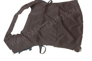 Capote cioccolato Porsche 997 cabrio Rs Carrera GT