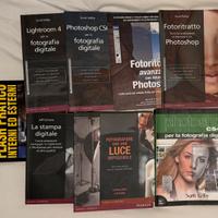 Lotto 9 Libri Fotografia e Photoshop (Kelby)
