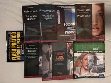 Lotto 9 Libri Fotografia e Photoshop (Kelby)