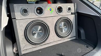 Impianto audio auto