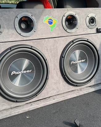 Impianto audio auto