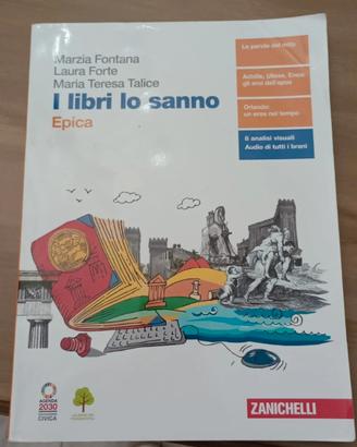 i libri lo sanno epica Zanichelli 