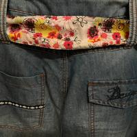 Jeans con stampa