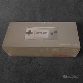 nintendo game boy micro silver nuovo sigillato 