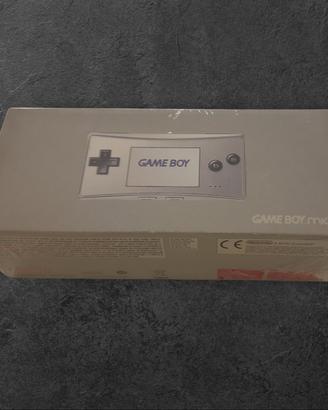 nintendo game boy micro silver nuovo sigillato 