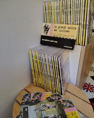 50 DVD Le grandi salite del ciclismo + mappe