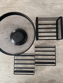 Set cucina ferro nero