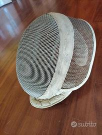 Elmo maschera scherma vintage modernariato