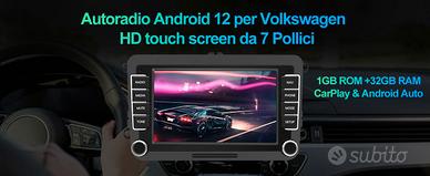 CarPlay/Android Auto per VW Golf 5 6 Polo Passat