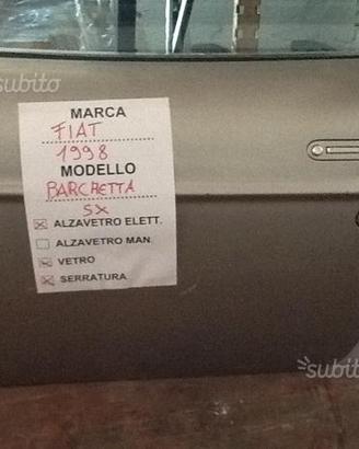 Portiera sx Fiat Barchetta '98