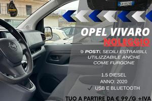Opel Vivaro 1.5 Diesel 100CV S&S VAN 9 POSTI PATEN