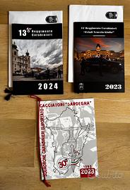 Lotto Calendari reparti speciali Arma Carabinieri