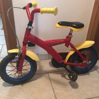 Bici bimbo spiderman