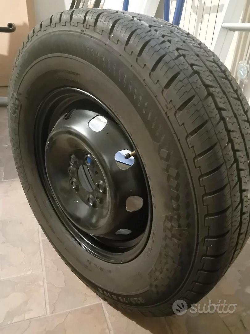 Custodia In Pelle Per Ruota Di Scorta - Per Auto, SUV, Camper - Nera, Taglia 205/70R15 - Foto 4