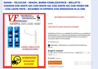 TATA SAFARI - TELCO - XENON