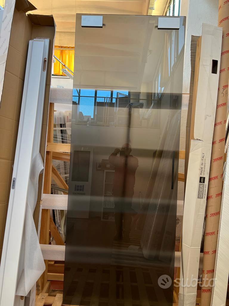 PORTA SCORREVOLE in legno e vetro satinato - Arredamento e Casalinghi In  vendita a Pesaro e Urbino