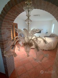 Lampadario di murano 