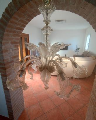 Lampadario di murano 
