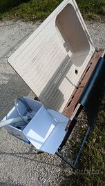 lavello cucina con rubinetto 