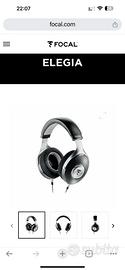 Cuffia Hi End Focal Elegia nuova piu accessori