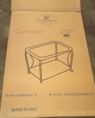 Box pieghevole per bambini della Plebani