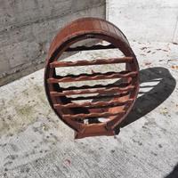 Cantinetta portabottiglie in legno