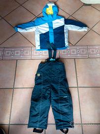 Tuta sci bambino 3 anni