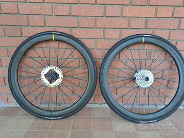 Coppia ruote carbonio Mavic Cosmic SLR 45