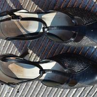 Scarpe estive da donna con tacco, numero 38 e 1/2