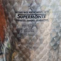 Serbatoio contenitore inox 18/10