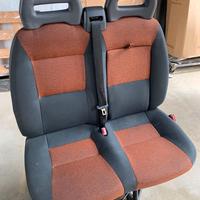 Sedile doppio-panca fiat ducato jumper boxer 2006 