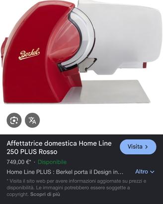 Affettatrice berkel hone 250