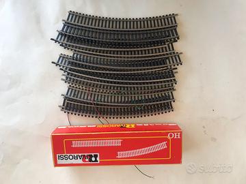 Cerchio binari Rivarossi RC 80 con presa corrente