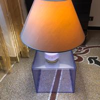 Lampada abat-jour in vetro