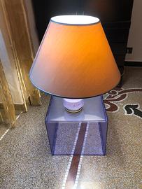 Lampada abat-jour in vetro