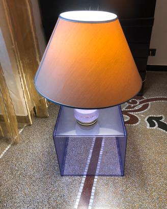 Lampada abat-jour in vetro