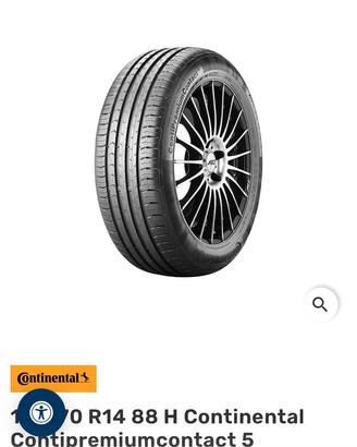 Continental 185/70 R14 88H