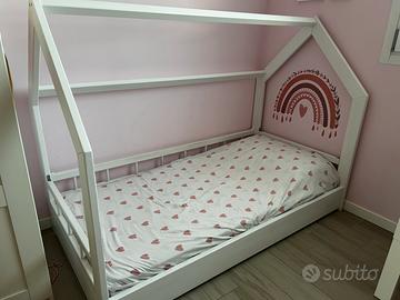 Letto a capanna  + materasso
