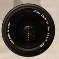 Obiettivo Sigma Zoom 28-70 mm. F/2,8a f/4