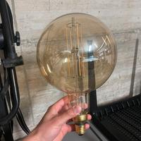 Lampadina grande luce calda