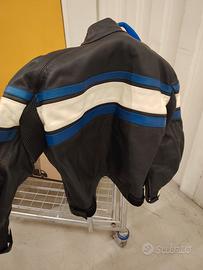 Splendida giacca da moto in vera pelle marca ON&OF