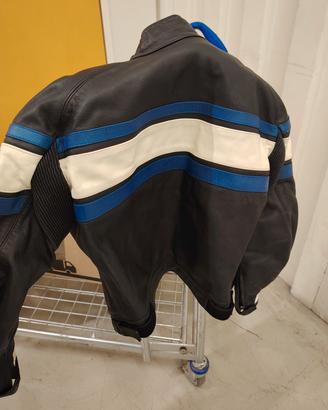 Splendida giacca da moto in vera pelle marca ON&OF