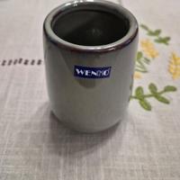Wenko * Bicchiere porta spazzolini  ceramica verde