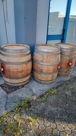 botti barriques 220 litri rovere