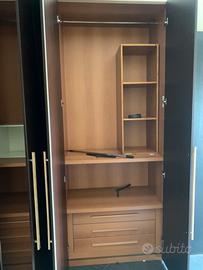 Cabina armadio angolare