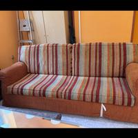 Divano letto in stoffa 3 posti
